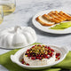 Baked Camembert with Pomegranate and Pistachios