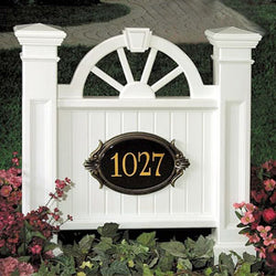 Address Sign Posts