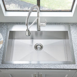 Dual-Mount Kitchen Sinks