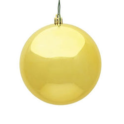 Yellow Christmas Ornaments