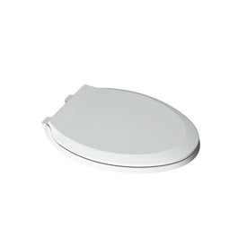 Transitional Slow-Close Elongated Toilet Seat with Lid