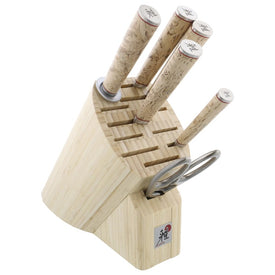 Birchwood Seven-Piece Knife Block Set