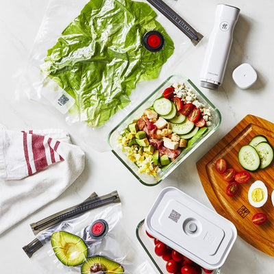 Fresh and Save Seven-Piece Glass Vacuum Starter Set