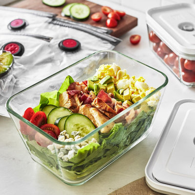Fresh and Save Seven-Piece Glass Vacuum Starter Set