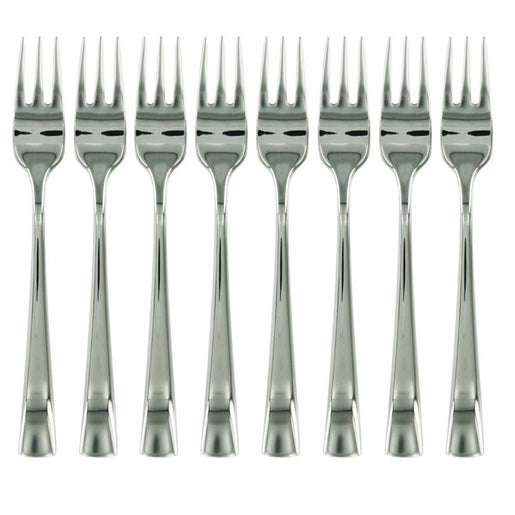 Bellasera Eight-Piece 18/10 Stainless Steel Appetizer/Seafood Fork Set