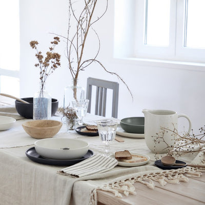 Pacifica 6" Bread Plate - Seed Gray - Set of 6