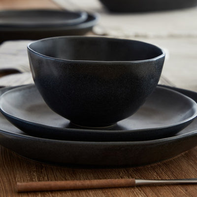 Livia 6" Soup/Cereal Bowl - Matte Black