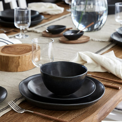 Livia 6" Soup/Cereal Bowl - Matte Black
