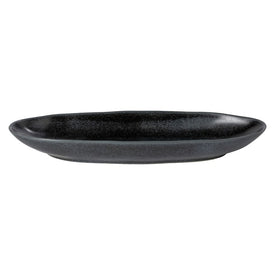Livia 13" Oval Platter - Matte Black