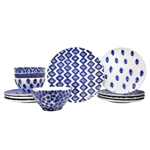 Santorini Assorted Twelve-Piece Place Setting