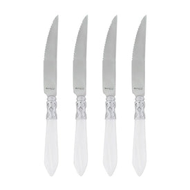 Aladdin Brilliant White Steak Knives Set of 4