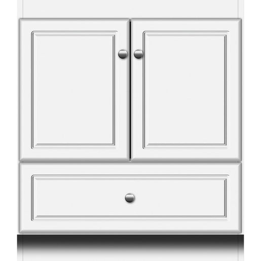 Simplicity Ultraline 30"W x 21"D x 34.5"H Single Bathroom Vanity Cabinet Only with No Side Drawers