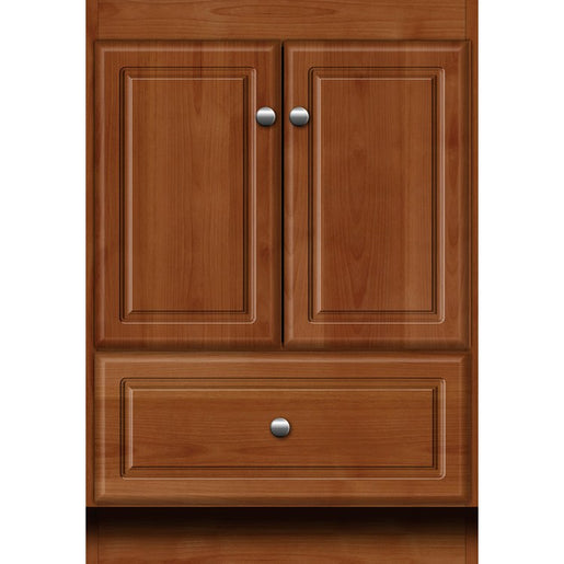 Simplicity Ultraline 24"W x 21"D x 34.5"H Single Bathroom Vanity Cabinet Only with No Side Drawers