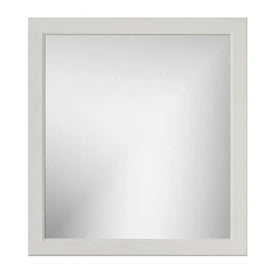 30"W x .75"D x 32"Framed Mirror Rounded Dewy Morning