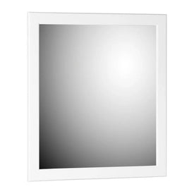 Simplicity Ultraline 30"W x.75"D x 32"H Framed Wall Mirror