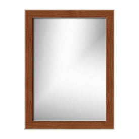 Simplicity Ultraline 24"W x .75"D x 32"H Framed Wall Mirror