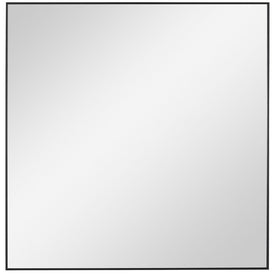 Alexo Black Square Wall Mirror