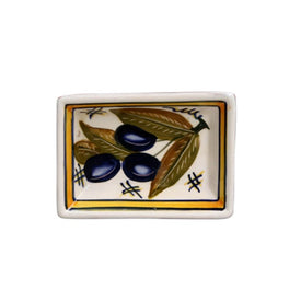 Alentejo Terracotta 4" Rectangular Dipping Plate - Set of 6