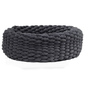 Vevo Single Weave Cat Bed - Gray