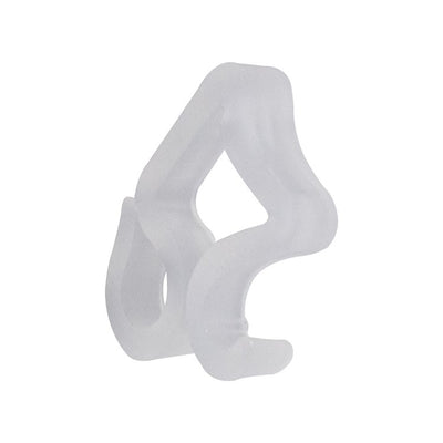 Clear Outdoor Gutter Christmas Light Clips 50-Pack