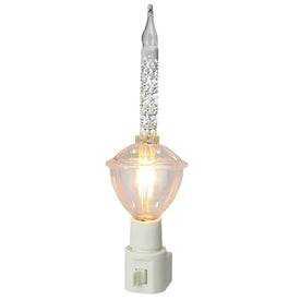 6.5" Clear Retro-Style Christmas Bubble Night Light