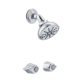Shower System Classic Valve with Showerhead 2 Handle 2.0 Gallons per Minute