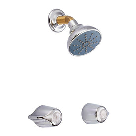 Shower System Classic Valve with Showerhead 2 Handle 2.0 Gallons per Minute