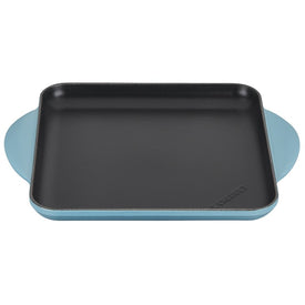 Signature 9.5" Cast Iron Square Griddle - Caribbean