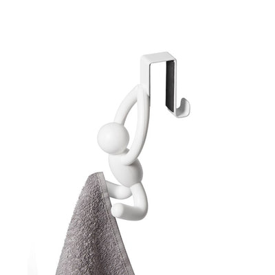 Buddy Over-The-Cabinet Hooks Set of 2