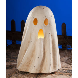 Ghost Luminary Large Paper Mache