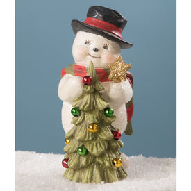 Trimming the Tree Snowman