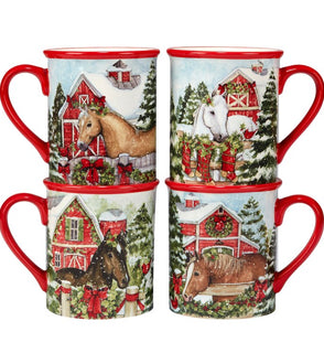 Product Image: 37287SET4 Holiday/Christmas/Christmas Tableware and Serveware