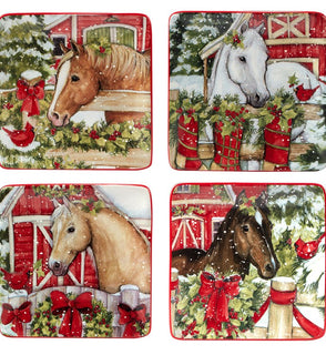 Product Image: 37291SET4 Holiday/Christmas/Christmas Tableware and Serveware