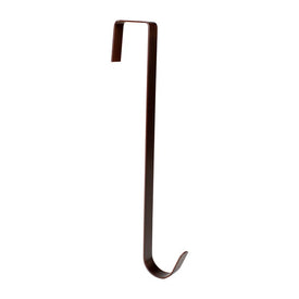 13.5" Oil Rubbed Bronze Over-The-Door Christmas Wreath Hanger