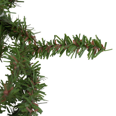 8" Unlit Canadian Pine Artificial Christmas Wreath