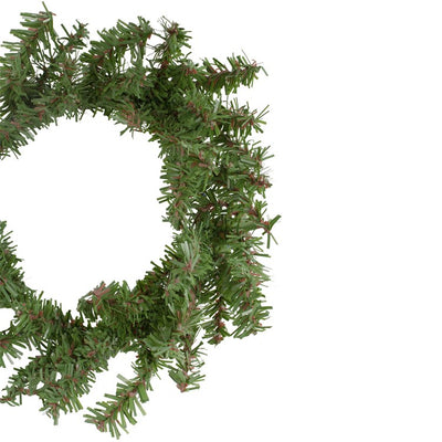 8" Unlit Canadian Pine Artificial Christmas Wreath
