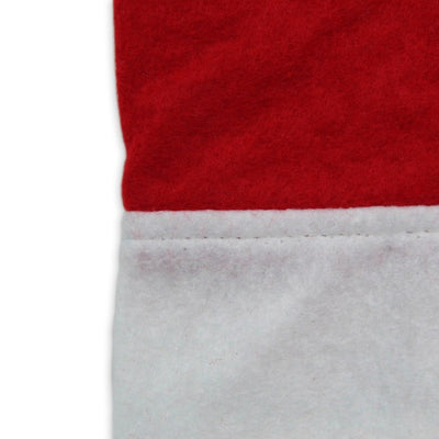 30" Red Santa Claus Unisex Adult Christmas Apron with Hat - One Size