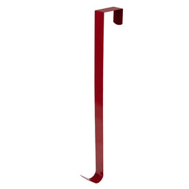 14" Red Over-The-Door Christmas Wreath Hanger