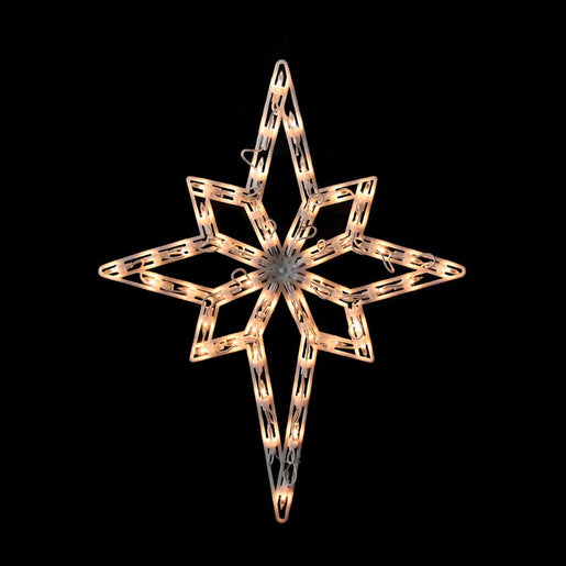 18" Lighted Star of Bethlehem Christmas Window Silhouette Decoration
