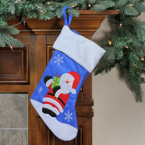 32637380-BLUE Holiday/Christmas/Christmas Stockings & Tree Skirts