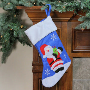 32637380-BLUE Holiday/Christmas/Christmas Stockings & Tree Skirts
