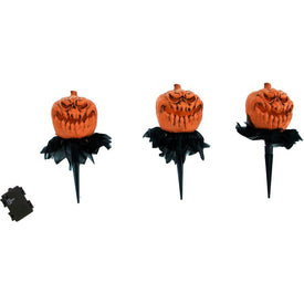 7" Pumpkin Stake Lights