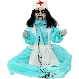 31" Light-Up Standing Nurse with Sound