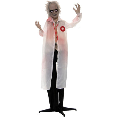 66.93" Standing Animated Doctor