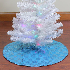 32230543-BLUE Holiday/Christmas/Christmas Stockings & Tree Skirts