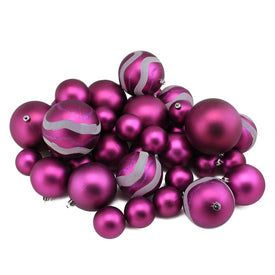 8" Red Hot Shatterproof Shiny Ball Christmas Ornament