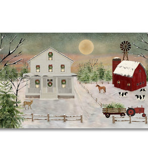 Product Image: WOOD-CHJ1066-12x18 Holiday/Christmas/Christmas Indoor Decor