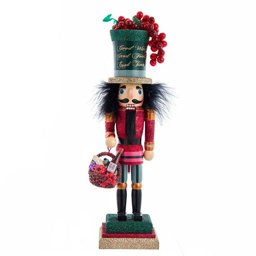 14" Hollywood Wine Nutcracker