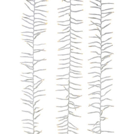33-Foot 1000-Light Cluster Garland with Warm White LED Lights