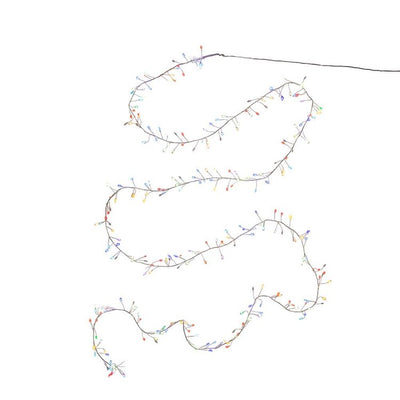 300-Light Cluster Garland with RGB LED Lights